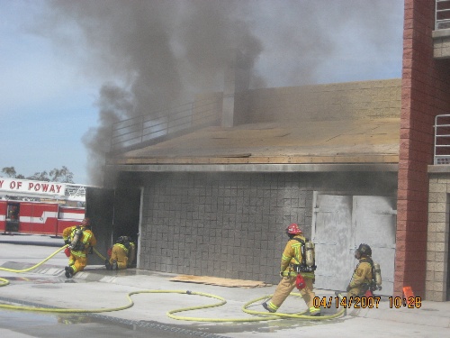 Live Fire Training at the Poway Training Tower 2